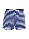 Coral Stripe Shorts