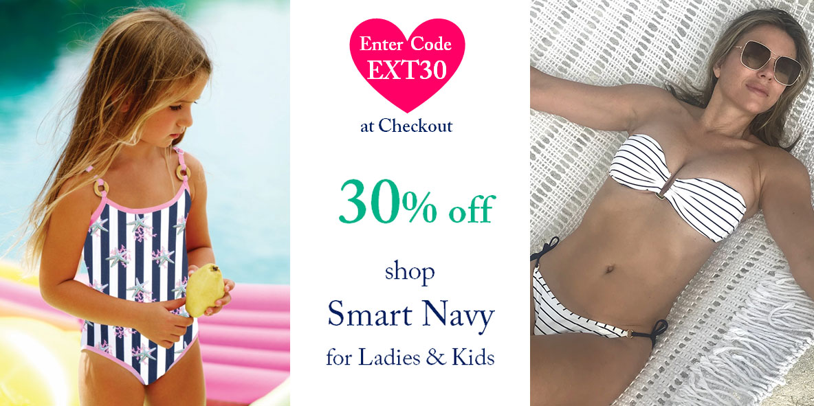30% Off The Navy Edit for Ladies & Kids