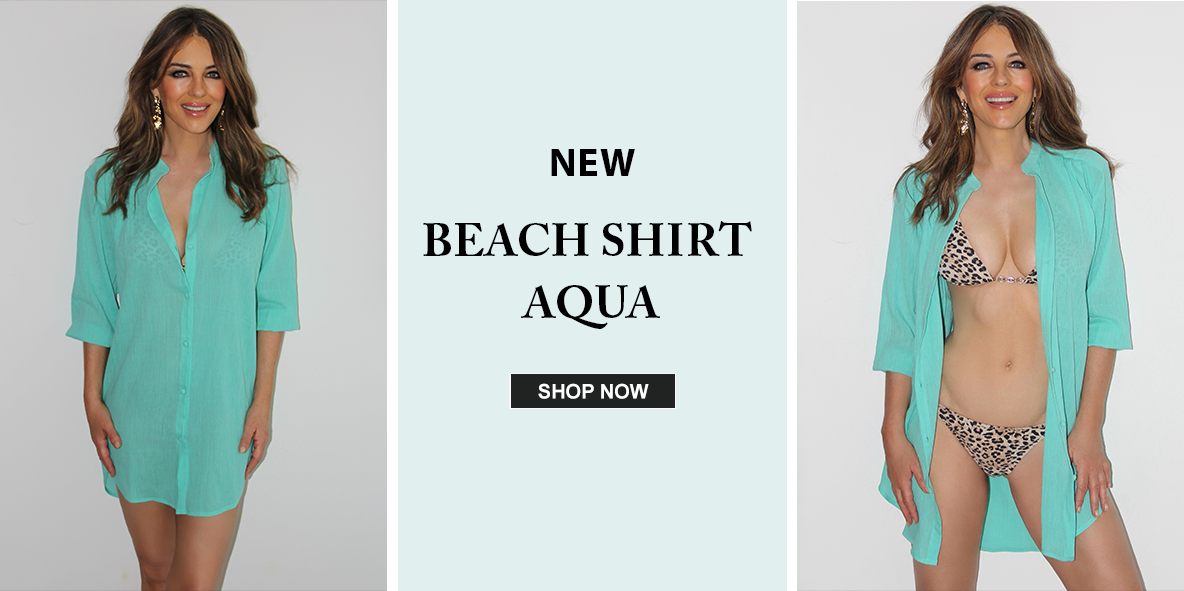 Beach Shirt Aqua