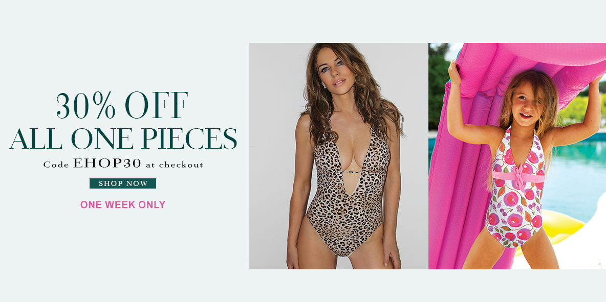 30% Off All One Pieces
