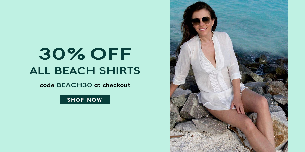 30% Off All Beach Shirts