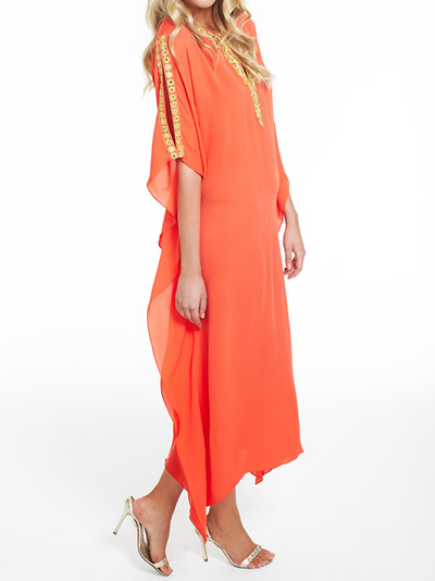 athena kaftan dress