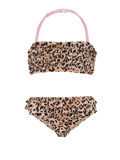 Cheetah Rose Bikini