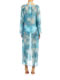 Aqua Leopard Kaftan