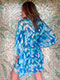 Camouflage Blue Lotty Kaftan