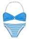 Blue Split Bikini