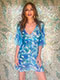 Camouflage Blue Lotty Kaftan